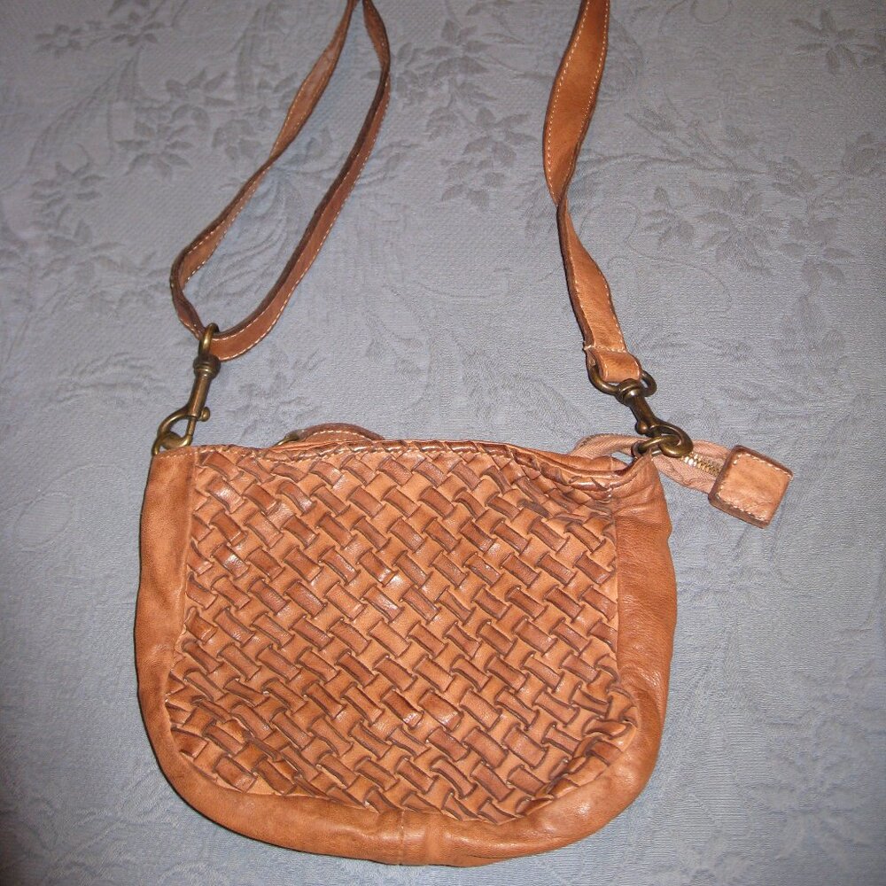 Sundance small leather crossbody bag